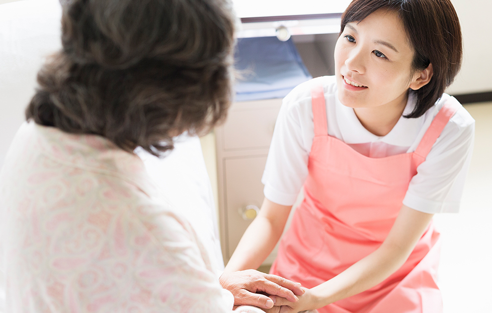 住み慣れた街で自分らしく暮らせるお手伝いを。